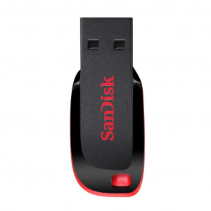 Pen Drive 32GB USB 2.0 SanDisk Cruzer Blade fekete (114712 / SDCZ50-032G-B35)